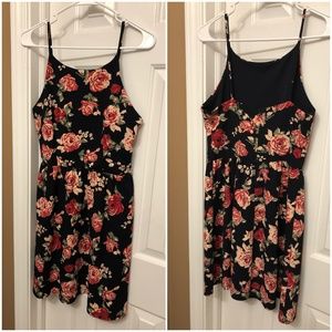 "3 FOR $20!" Adorable Floral/Rose Halter Dress